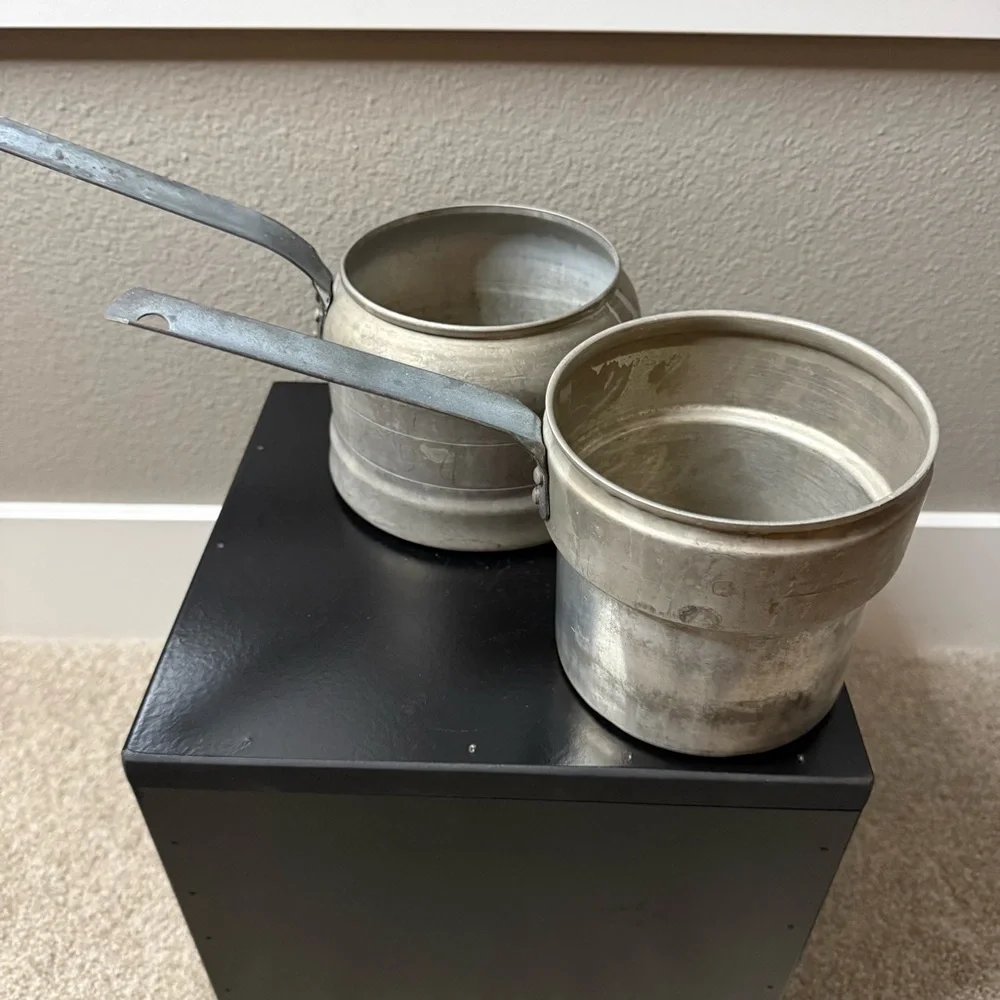 Vintage Comet made in the USA aluminum double boiler